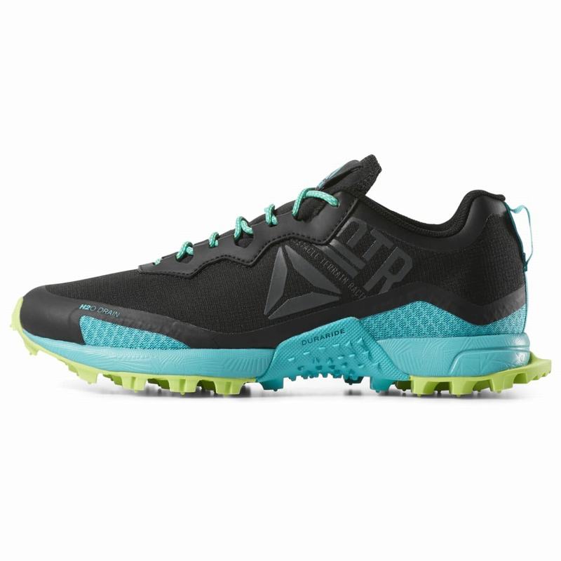 Adidasi Alergare Reebok All Terrain Craze Dama Negrii/Verzi Deschis/Turcoaz Romania DO8869RO